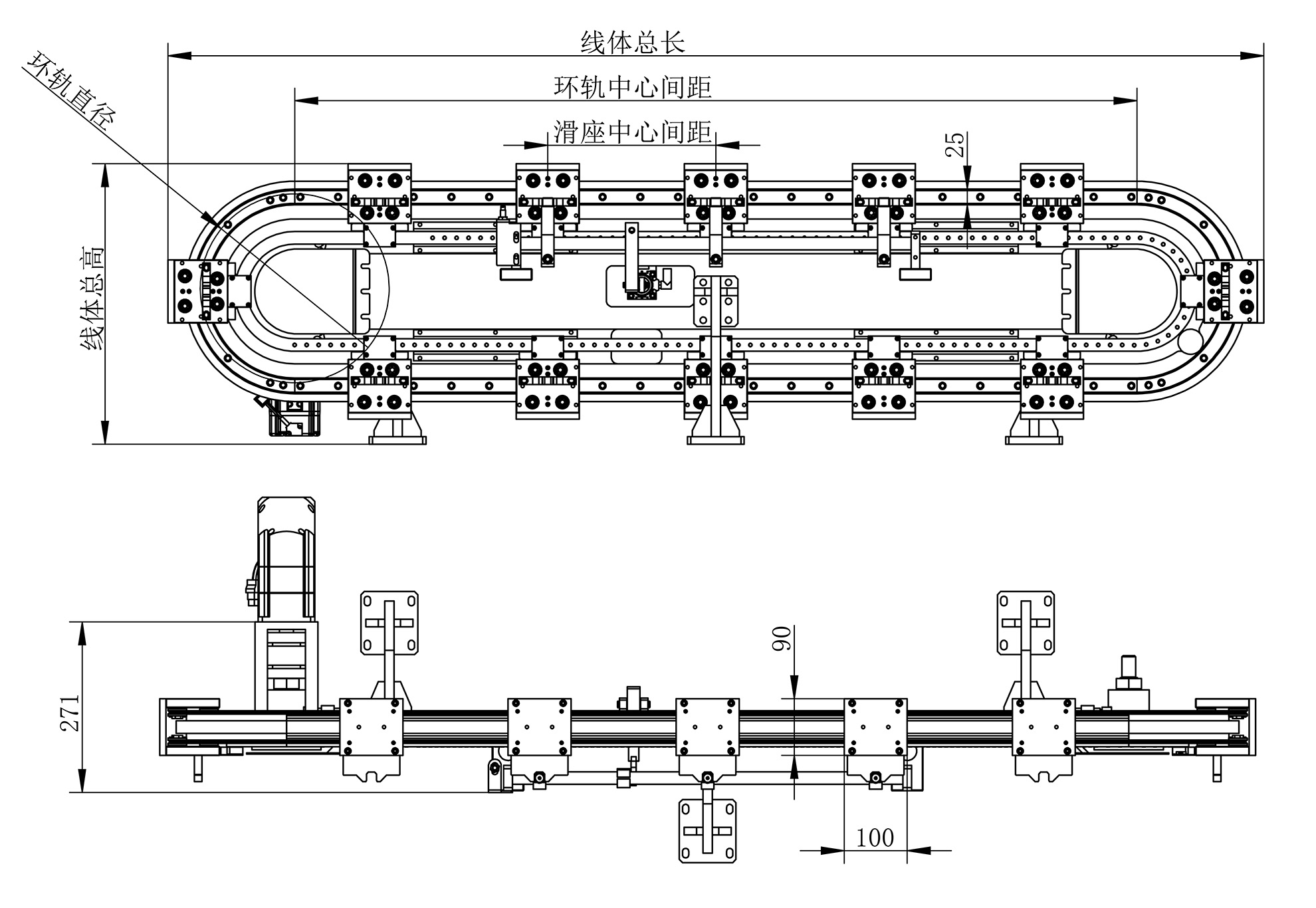 立式单低双轨环形导轨输送线尺寸示图.jpg